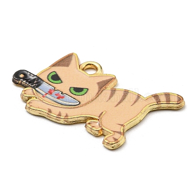 Printed Alloy Pendants&nbsp;ENAM-L042-02G-01-1