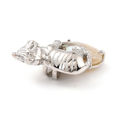 Shell Pendants&nbsp;KK-C232-01A-P-RS-1