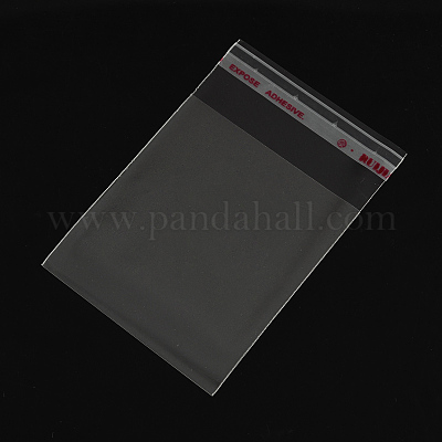 thumbnail image 2 of 1000 Clear Cellophane Bags 10x8cm – Resealable Fold & Seal For Jewelry, DIY Packing 2 of 5