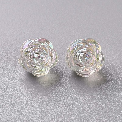 Transparent Acrylic Beads&nbsp;TACR-S154-33C-205-1