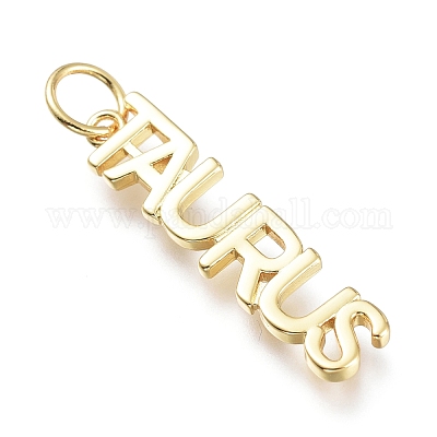 Brass Pendants&nbsp;ZIRC-I048-15G-08-1