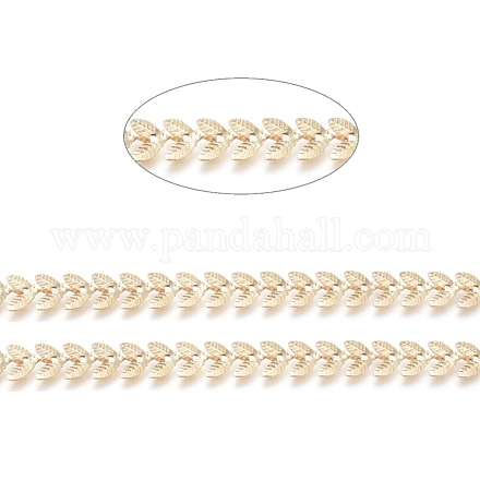 Brass Handmade Cobs Chains&nbsp;X-CHC-G006-13G-1