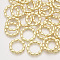 Alloy Linking Rings, Ring, Light Gold, 19x2mm, Inner diameter: 13mm