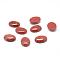 Synthetic Goldstone Cabochons, Oval, 18x13x6mm