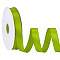 Polyester Ribbon, for Clothes Accessories, Yellow Green, 1 inch(25mm), about 100.00 Yards(91.44m)/Roll