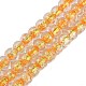 Handmade Foil Lampwork Beads Strands&nbsp;FOIL-K003-04F-1