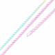 5 Rolls 12-Ply Segment Dyed Polyester Cords&nbsp;WCOR-P001-01B-022-3