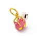 Alloy Enamel Pendants&nbsp;ENAM-E362-03D-2