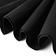 ポリエステルフェルトステッカー  長方形  ブラック  300x40x0.09cm  3 m /ロール&nbsp;DIY-WH0223-18-3