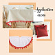 Polyester Pom Pom Ball Tassel Lace Ribbon&nbsp;DIY-WH0683-63A-5