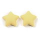 樹脂カボション  スター  ゴールド  18x19x7.5mm&nbsp;CRES-J042-04A-1