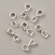 925 Sterling Silver Ice Pick Pinch Bails&nbsp;FIND-WH0114-82S-1