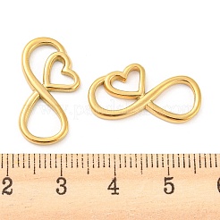 PVD Vacuum Plating 304 Stainless Steel Connector Charms&nbsp;X-STAS-I202-08G