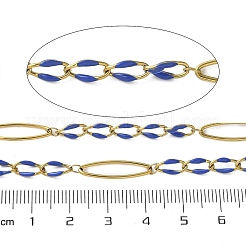 304 Stainless Steel Enamel Link Chains&nbsp;CHS-U003-01G-13