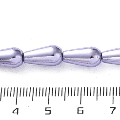 Electroplated Synthetic Non-Magnetic Hematite Beads Strands&nbsp;G-C248-H01-8x12mm