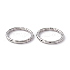 Non-Tarnish 304 Stainless Steel Open Jump Rings&nbsp;STAS-C040-01G-P