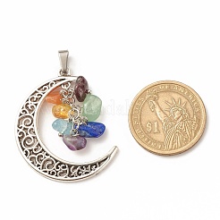 Natural Mixed Stone Pendants&nbsp;PALLOY-JF01487