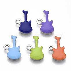 201 Stainless Steel Enamel Charms&nbsp;STAS-N088-15