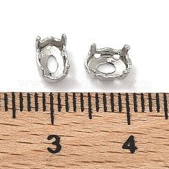 Brass Sew on Prong Settings&nbsp;KK-G557-23P