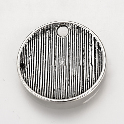 Tibetan Style Alloy Pendants&nbsp;X-TIBEP-Q078-16AS-RS