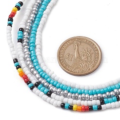 Glass Bead Necklaces for Women&nbsp;NJEW-JN04673