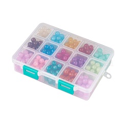 Baking Paint Imitation Jade Glass Bead&nbsp;DGLA-JP0001-26-8mm