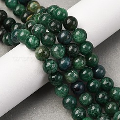 Natural Fuchsite Beads Strands&nbsp;G-D470-12B-1