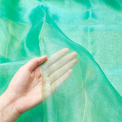 Two Tone Polyester Organza Fabric&nbsp;AJEW-WH0314-302A