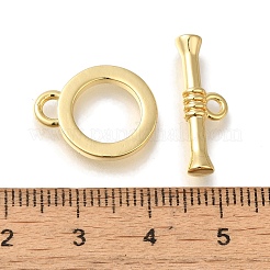 Brass Toggle Clasps&nbsp;KK-H480-03G