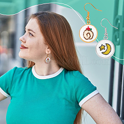 DIY Iron Dangle Earring Making Kits&nbsp;DIY-PH0031-59B