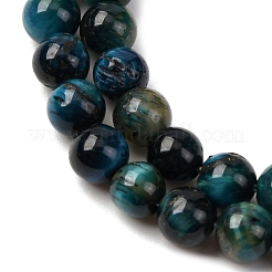 Grade AB Natural Tiger Eye Beads Strands&nbsp;G-B133-A02-6MM-07