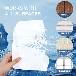 1Pc PET Hollow Out Drawing Painting Stencils&nbsp;DIY-MA0003-45B
