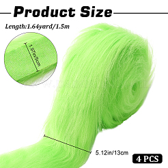 Artificial Wool Fabric for Christmas&nbsp;BJEW-WH0515-12D