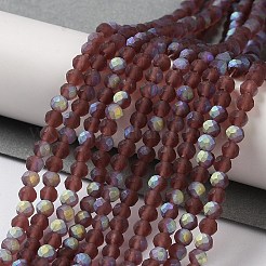 Imitation Jade Glass Beads Strands&nbsp;EGLA-YW0003-19B-10