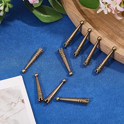 12Pcs Zinc Alloy Cord End&nbsp;FIND-CA0011-78AB