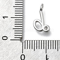 Brass Micro Pave Cubic Zirconia Pendants&nbsp;KK-B132-12P-B