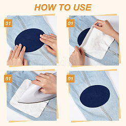 28Pcs 14 Colors Iron on Clothing Repair Patches&nbsp;PATC-GA0001-21