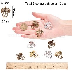 Tibetan Style Alloy Pendants&nbsp;PH-TIBE-G012-03