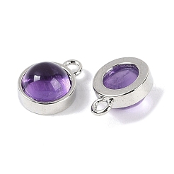 Natural Amethyst Pendants&nbsp;G-K372-03P-02