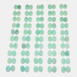 Electroplate Natural Druzy Crystal Cabochons&nbsp;G-L048-18x13mm-15