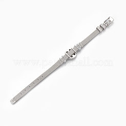 Alloy Rhinestone Snap Cord Bracelet Making&nbsp;BJEW-S136-02