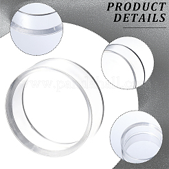Plastic Sport Ball Display Pedestals&nbsp;ODIS-WH20005-07B