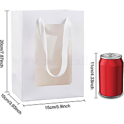 Kraft Paper Bags with Handle&nbsp;LS-AJEW-BC0001-55C-B
