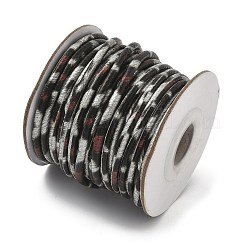 Leopard Printed Round Imitation Leather Cords&nbsp;LC-S020-01B