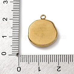 304 Stainless Steel Enamel Pendants&nbsp;STAS-A121-05A-G