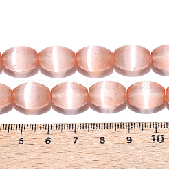 Dyed Natural Selenite Beads Strands&nbsp;G-T138-232I