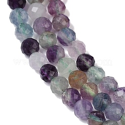 Natural Fluorite Beads Strands&nbsp;G-A252-A01-01