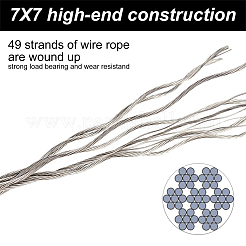 4Roll 304 Stainless Steel Wire&nbsp;TWIR-BC0001-38