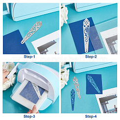 Carbon Steel Cutting Dies Stencils&nbsp;DIY-WH0309-1764