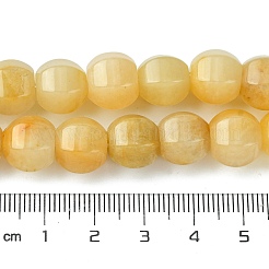 天然石トパーズ翡翠ビーズ連売り  多面カット  ラウンド  10mm  穴：1.3mm  約40個/連  16.14~16.22''（41~41.2センチメートル）&nbsp;G-H023-A11-01